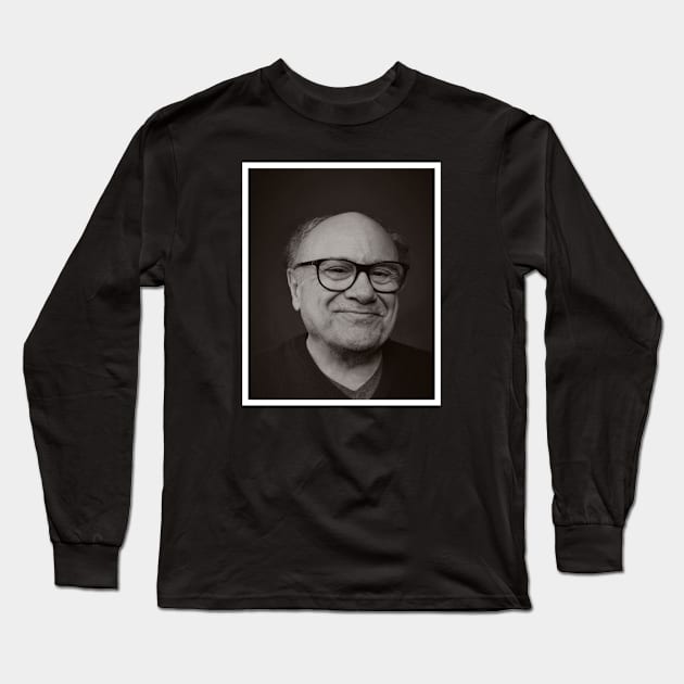 Danny DeVito Long Sleeve T-Shirt by KitzCutiz